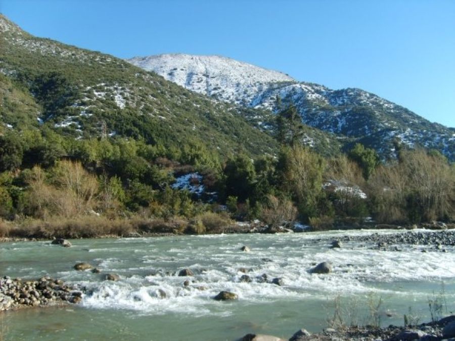 Maipo River Cajon Del Maipo Chile San Jose De Maipo Chile 9418