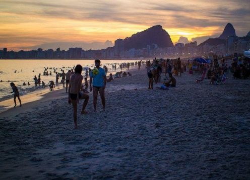 Discover the best sunset in Rio de Janeiro. Rio de Janeiro, BRAZIL